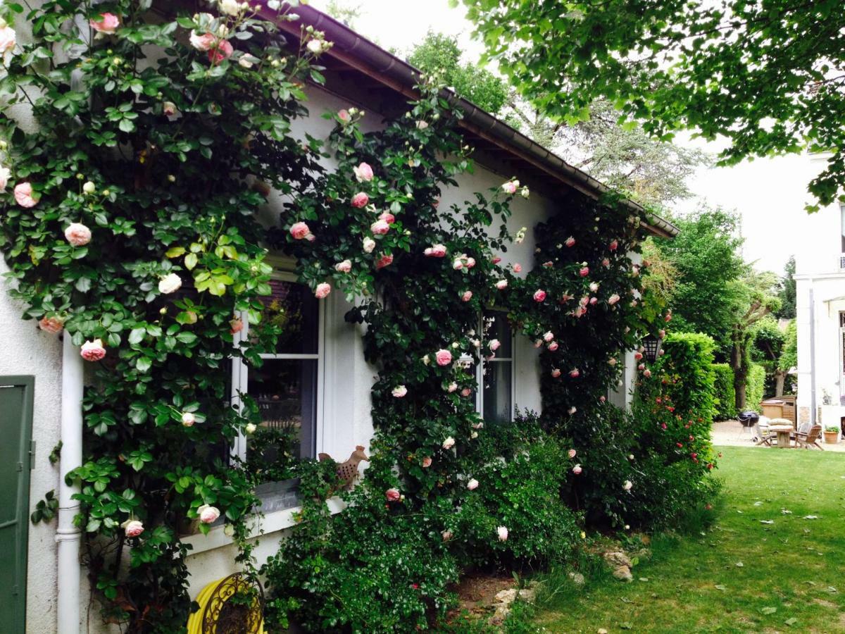 Вілла Le Petit Val Rose Villennes-sur-Seine Екстер'єр фото